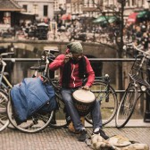 Straatmuzikant